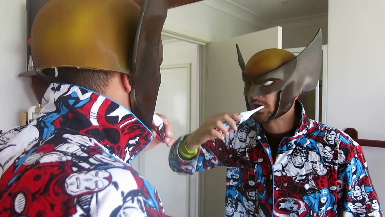 Spiderman Vs Wolverine In Real Life Superhero Battle!
