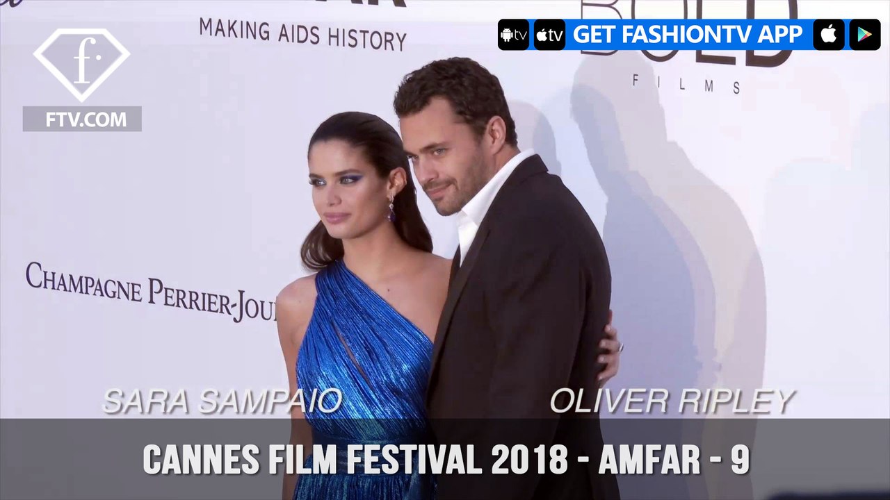 Sara Sampaio at the amfAR Gala at Cannes Film Festival 2018 | FashionTV | FTV