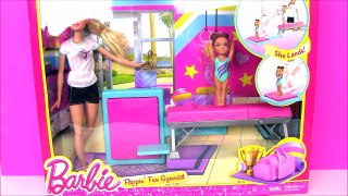 Барби Тренер. САЛЬТО! Barbie Flippin Fun Gymnast Кукла Барби Мультик. Играем в Куклы Барби