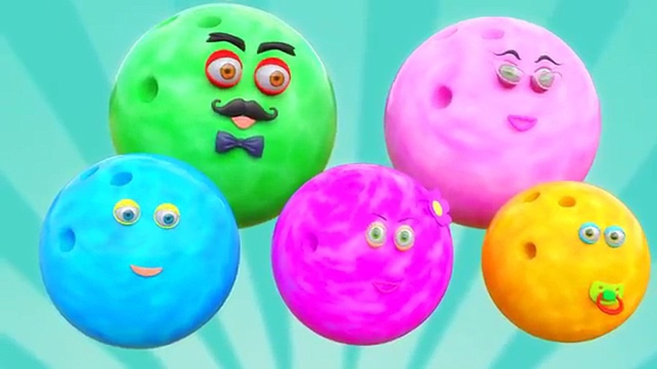 Binkie TV Bowling Balls Finger Family Song Bowling For Kids video
