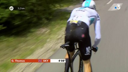 Critérium du Dauphiné 2018 : La chute de Geraint Thomas