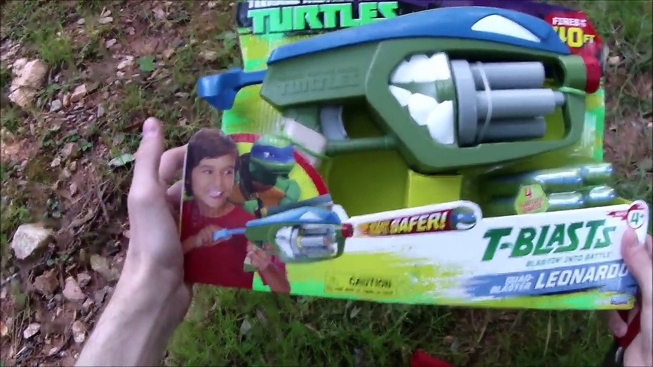 Honest Review: Teenage Mutant Ninja Turtles T-Blasts Leonardo Quad Blaster
