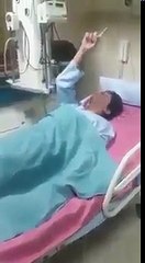A Patient Chanting in Unconsciousness Condition