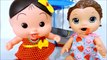 Magali Bonitinha e Minha Boneca Baby Alive - Brinquedos Turma da Mônica - Magali comendo Melancia