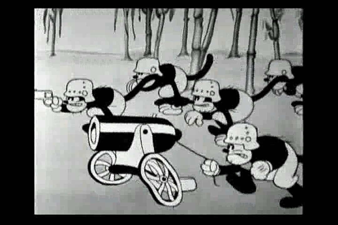 Mickey Mouse - The Barnyard Battle  (1929)