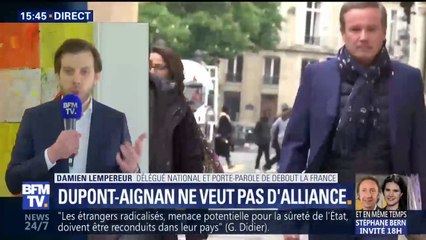Lempereur (Debout la France): "Ce que propose Marine Le Pen n’est pas à la hauteur du rassemblement que nous devons construire"