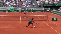 Roland-Garros 2018 : Quel lob de Sloane Stephens sur Anett Kontaveit !