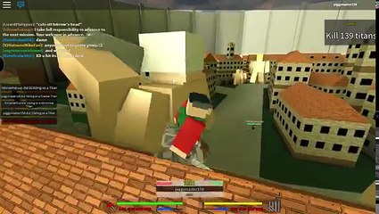 Roblox Attack On Titan Beta Ep.1 Punch Himmm!