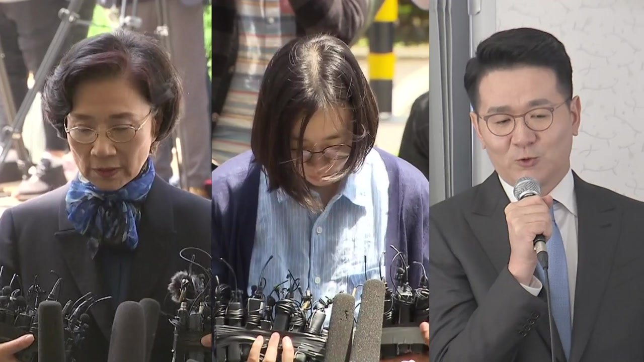 이명희 구속 여부 내일 결정...한진家 전방위 압박 / YTN