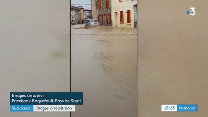 Sud-Ouest : la région en proie à des orages à répétition