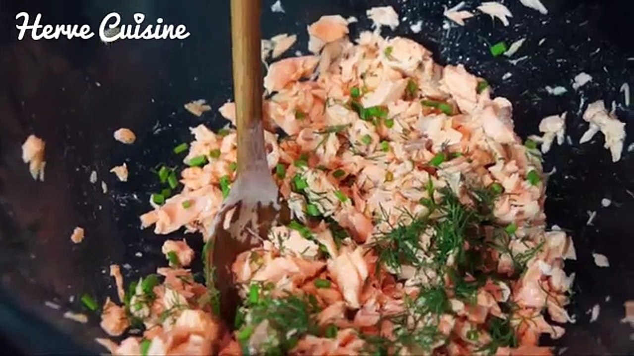 #healthy : recette des boulettes de saumon, sau...