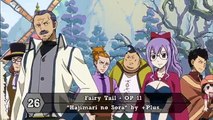 Top 30 Fairy Tail Openings and Endings