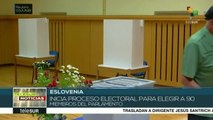 Realizan elecciones parlamentarias en Eslovenia