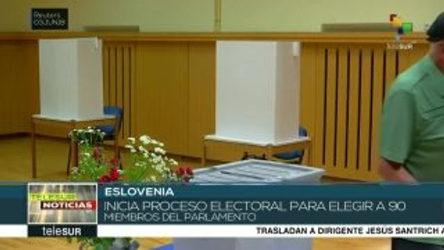 Realizan elecciones parlamentarias en Eslovenia