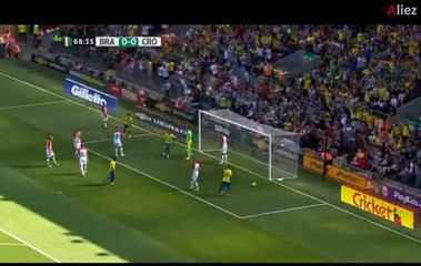 Super    Neymar     Amazing  Goal    (1:0)  Brazil - Croatia