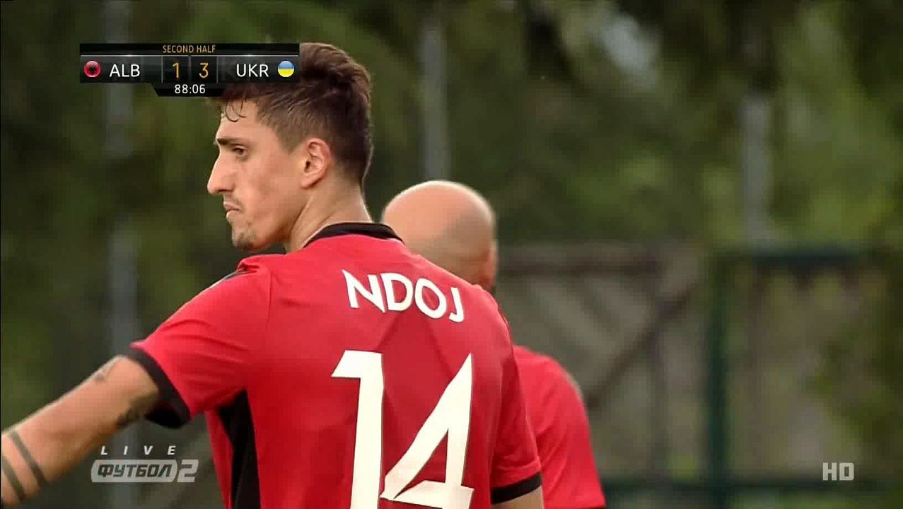 Emanuele Ndoj Goal - Albania 1-3 Ukraine 03-06-2018