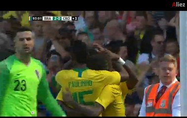 Firmino    Amazing  Goal   (2:0)  Brazil - Croatia