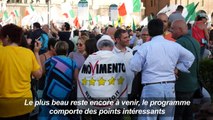 Italie: les antisystème du M5S fêtent leur arrivée au pouvoir