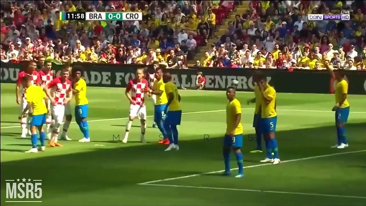 Brazil vs Croatia 2-0 Highlights & Goals 03.06.2018 HD