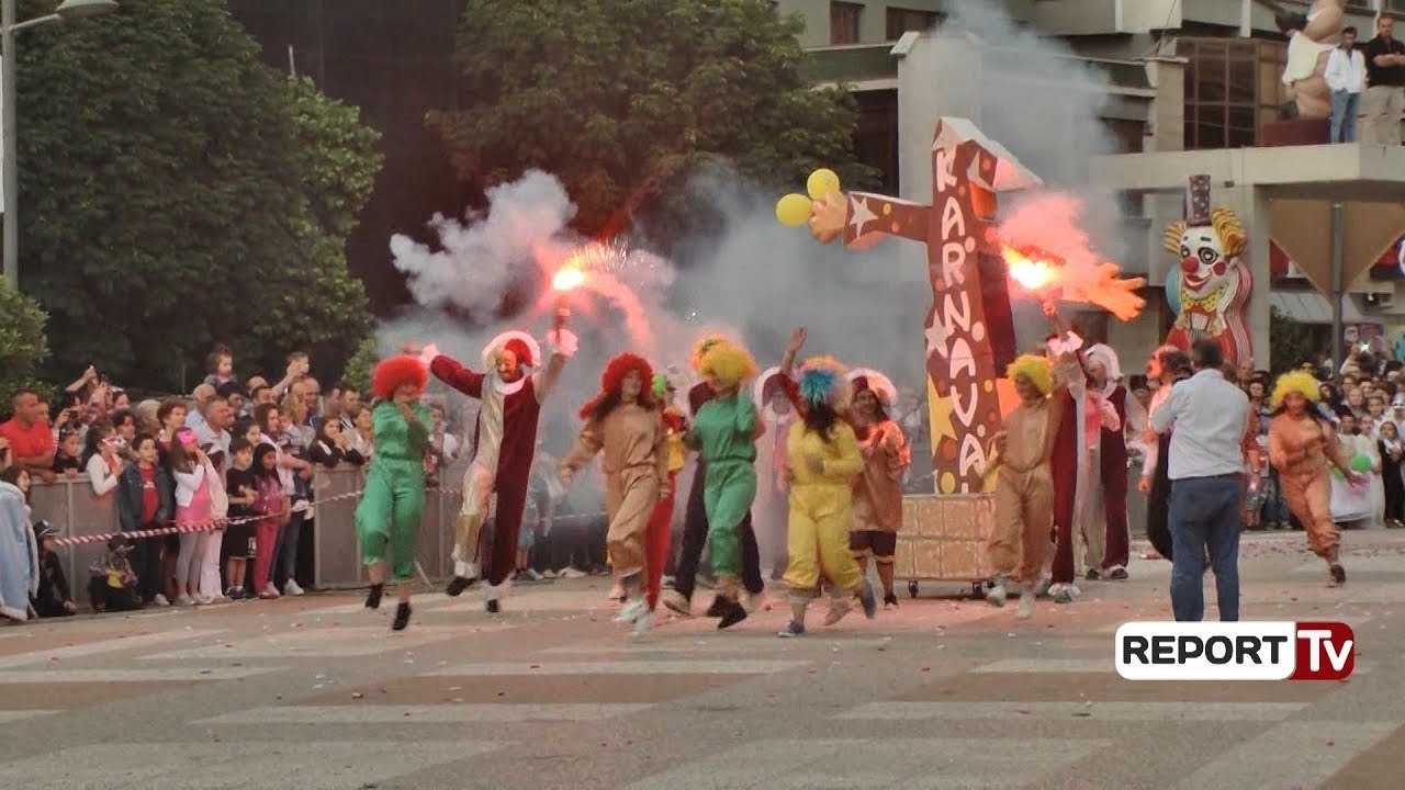 Report Tv - Karnavalet e Korçës/ Tradita e vjetër e qytetit sjell dhe çeljen e sezonit turistik