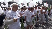 Thousands march in Liege for Belgium terror shooting victims