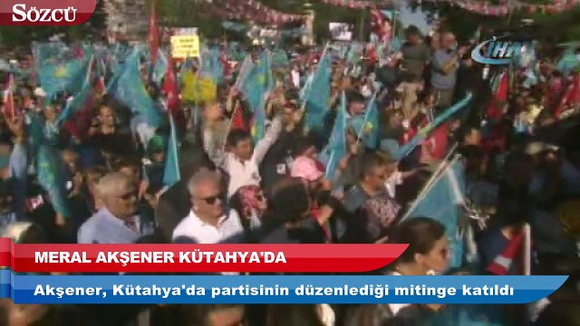 Meral Akşener Kütahya'da