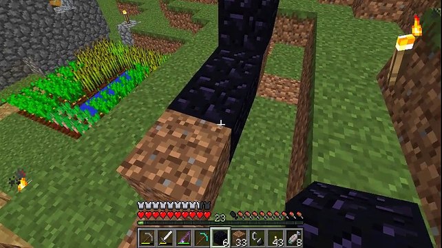 Minecraft - Comment construire un portail pour aller dans le Nether