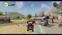 Cars Alive! Disney Infinity Gameplay - Tow Mater vs Lightning McQueen
