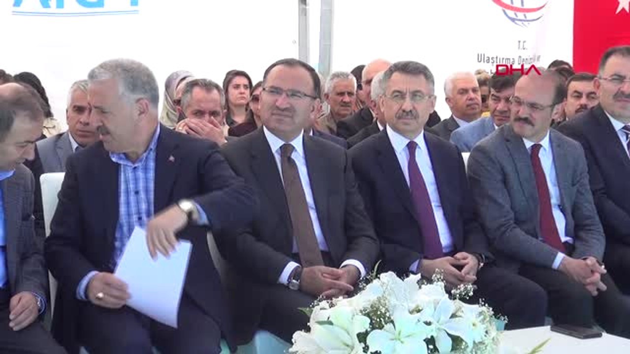 Yozgat Bozdağ ve Bakan Arslan Yozgat Havalimanı'nın Temelini Attı Hd 1