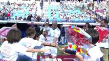 Presentación de las Leyendas del Real Madrid en el Corazón Classic Match 2018