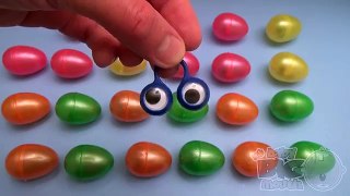 Learn Patterns with Surprise Eggs! Opening Surprise Eggs filled with Toys! Lesson 14