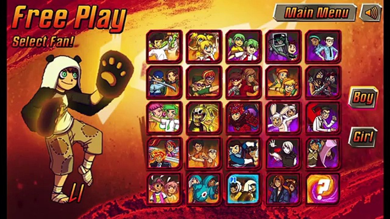 Nick Games: Super Brawl 3 Good Vs. Evil - Po Vs. Master Junjie