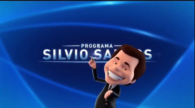 Chamada do Programa Silvio Santos com pequeno novo visual (03/06/18)