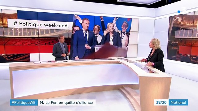 Politique : Marine Le Pen en quête d'alliances