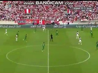 Paolo Guerrero Goal - Peru 2-0 Saudi Arabia. 03-06-2018