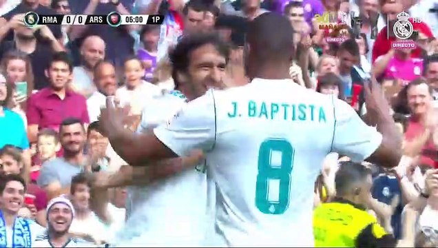 Real Madrid Legends 2-1 Arsenal Legends - All Goals & Highlights