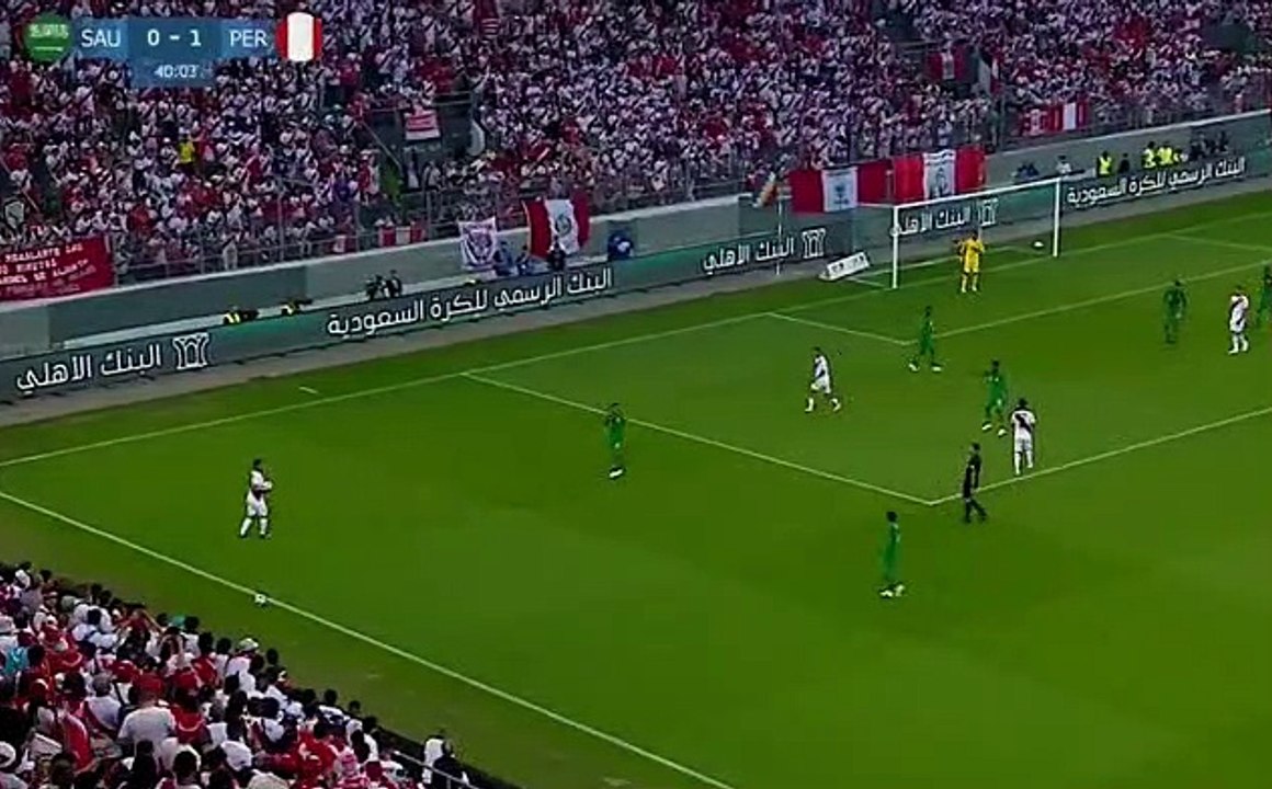 Paolo Guerrero   Goal HD - Saudi Arabia 0-2 Peru 03.06.2018 Friendly International