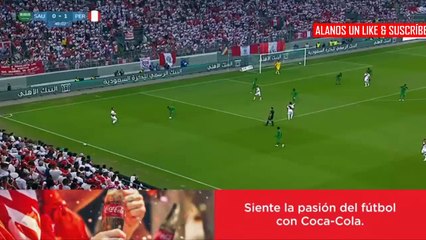 Gol de Paolo Guerrero Perú vs Arabia Saudita