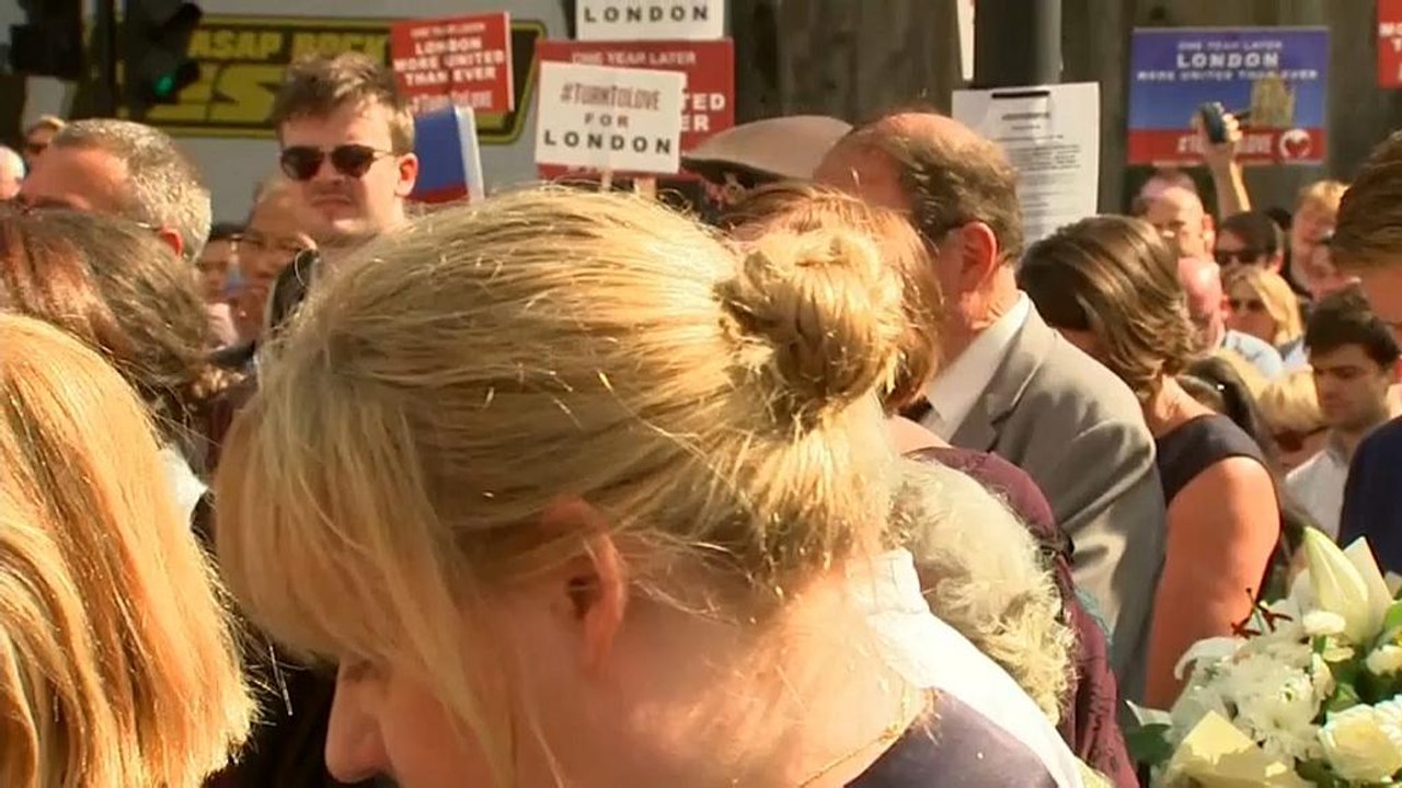 Commemoration takes place to remember London Bridge victims