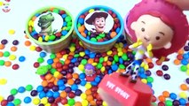 Сups Ice Cream Surprise Toys Toy Story Disney Buzz Lightyear Woody Learning Colors Rainbow Bubble