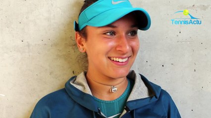 Roland-Garros 2018 - Salma Djoubri, 15 ans : "Mon idole, c'est Caroline Garcia"