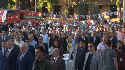 Bakan Veysel Eroğlu:  'Eski stadyum yıkılacak yerine ABD'deki Central Park'tan daha güzel Millet Bahçesi yapılacak' dedi.