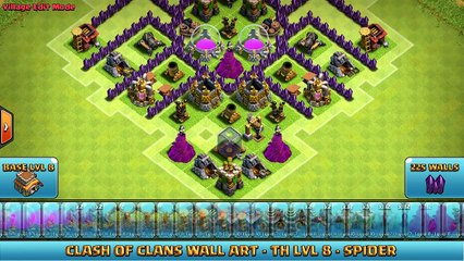 ★ Clash of Clans Troll Base ★ TH8 - Spider - Farming