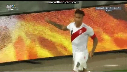 Second Goal Guerrero (0-3) Saudi Arabia vs 	Peru