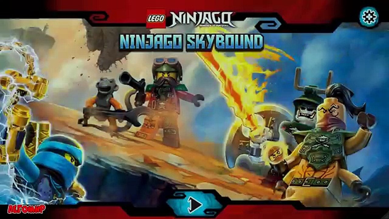 #8 LEGO NINJAGO Skybound Прохождение на русском языке Игра про мультики Лего Ниндзяго