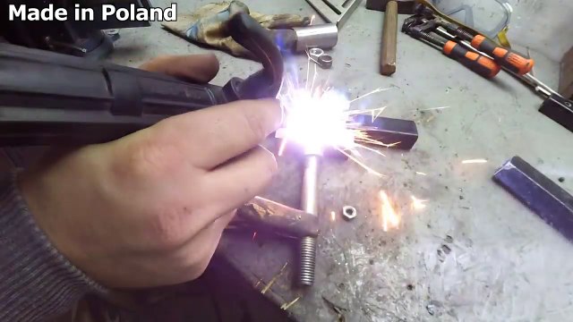 Homemade Belt Grinder made from Trash DIY