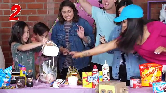 WWE VS. EVANTUBEHD!!! 5 Challenges in 5 Mintutes! Eat It or Wear It! Gummy VS Real! Pizza Challenge