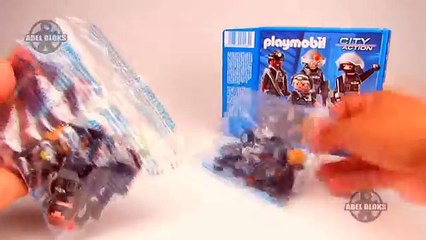 Figuras de Policias Playmobil (5565 Equipo SWAT) + Perro Policia / Review en español