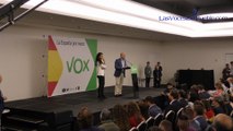 Discurso íntegro del cargo de VOX, Ignacio Garriga, hoy en Barcelona durante el estreno de VOX en Cataluña