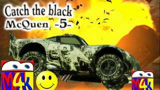 Disney Pixar Cars Catch the black McQueen -5- / Mc4K